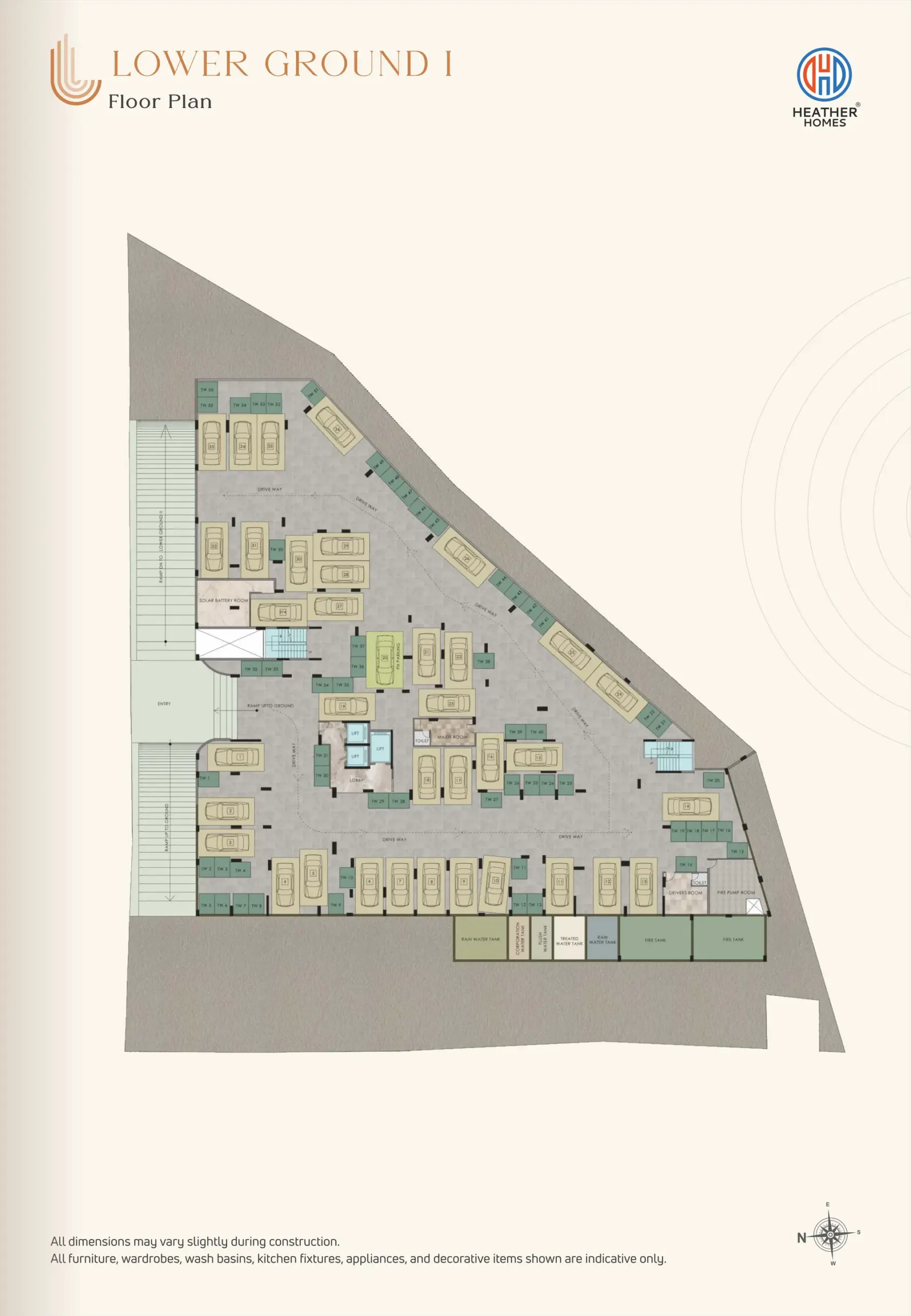 02 - Lower Ground I Floor Plan