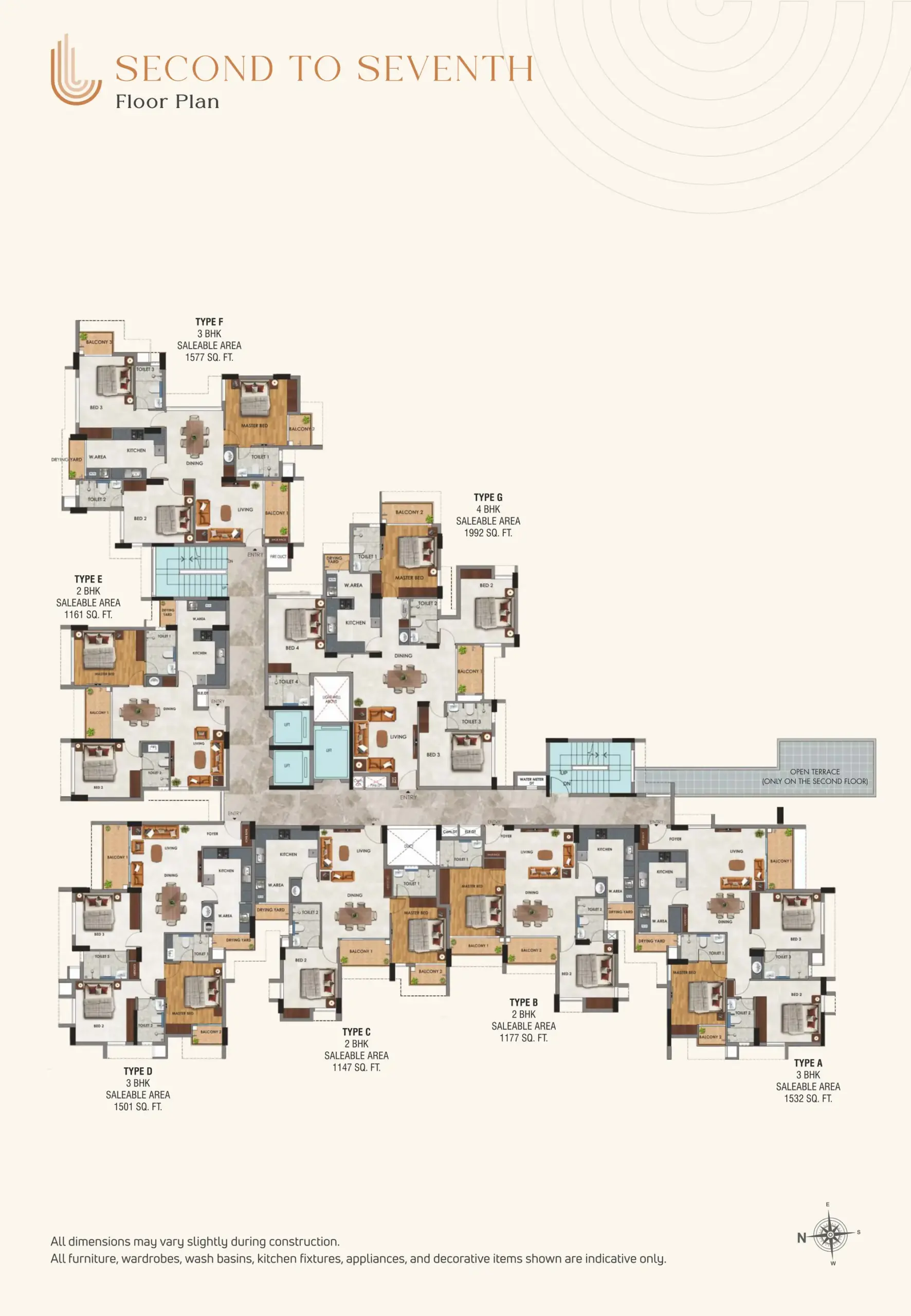 05 - Second to Seventh Floor Plan